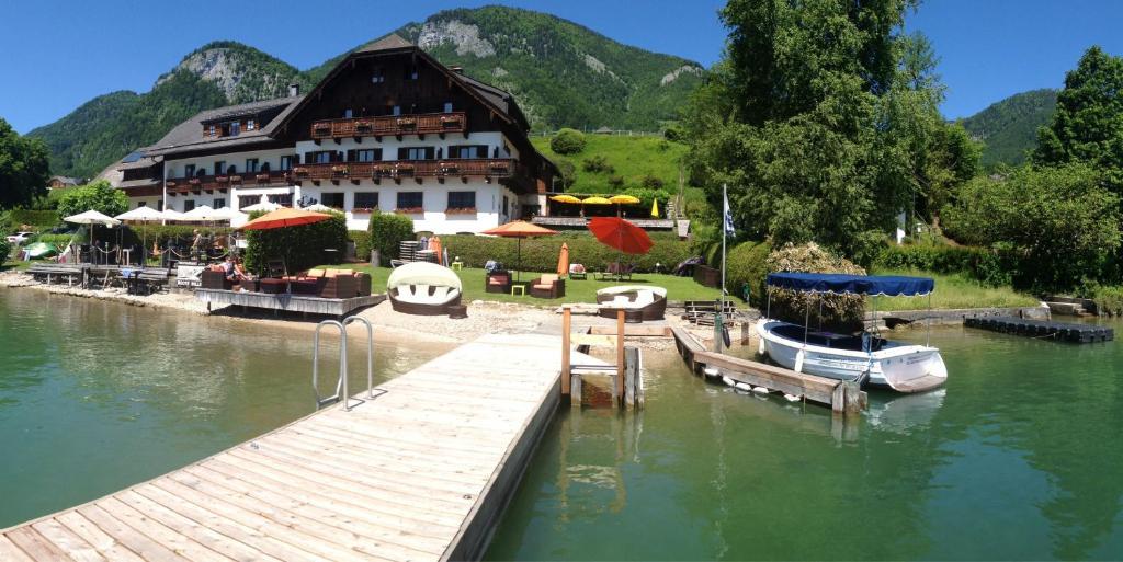 Hotel Seehang Garni Saint Wolfgang Esterno foto